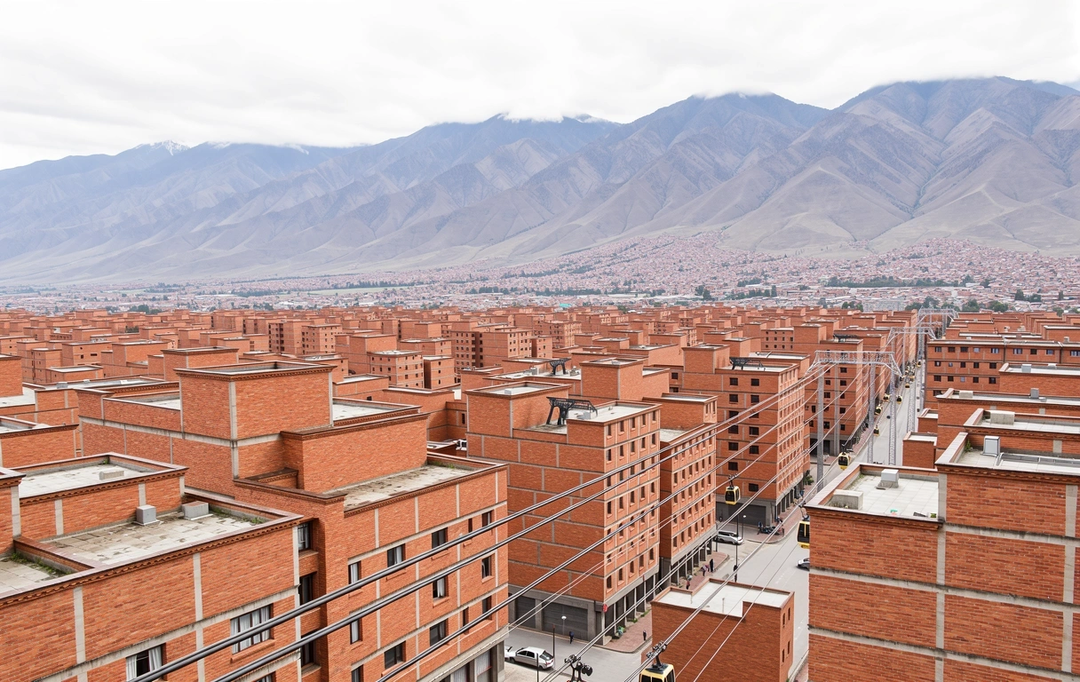 Vista urbana de La Paz para análisis regional